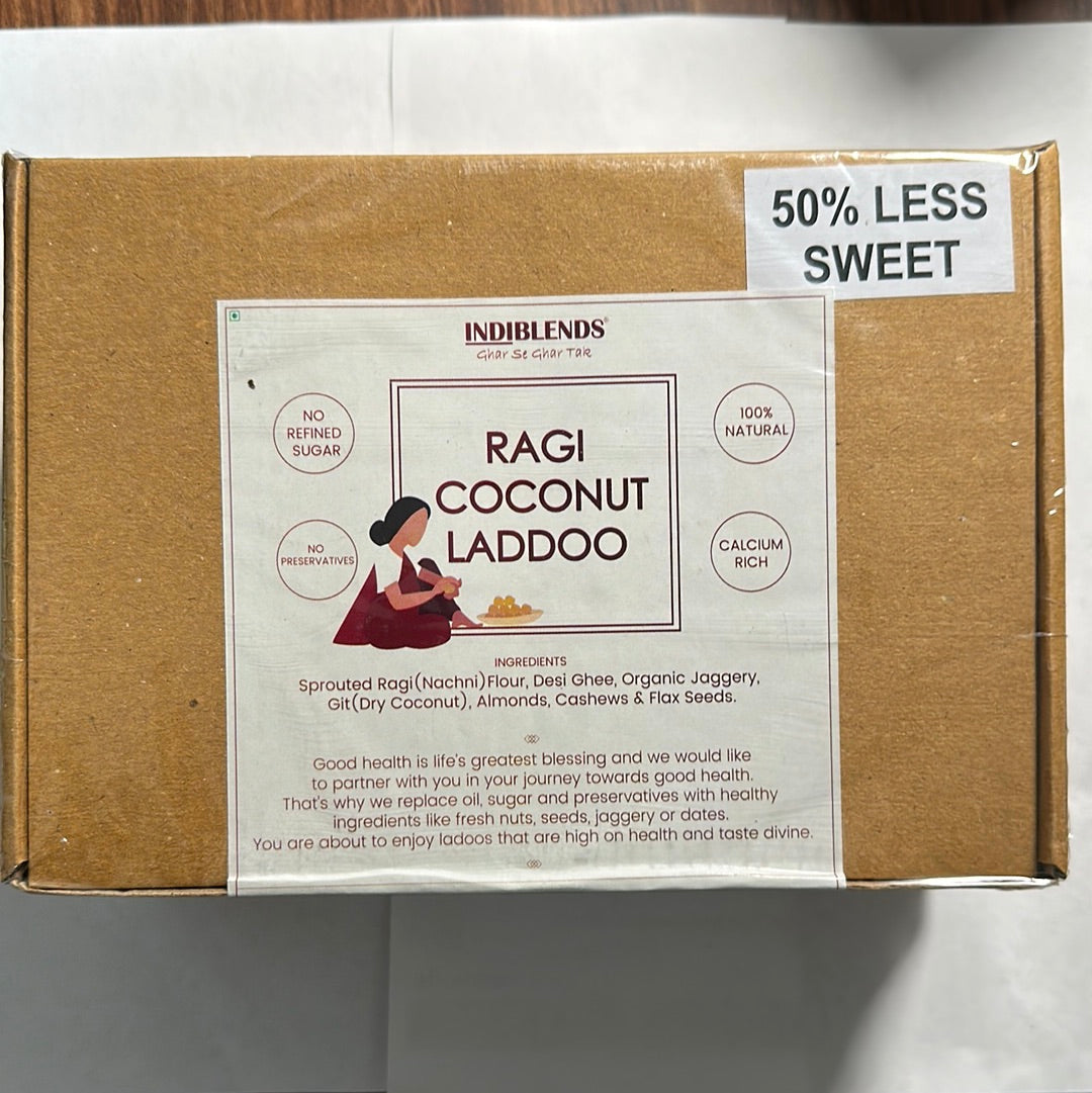 Ragi Coconut Laddu