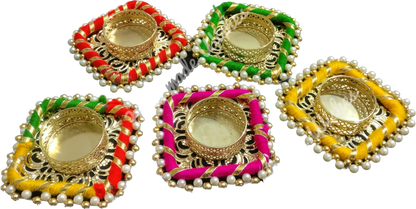 Handcrafted Indian Decorative Diya Tea Light Holders