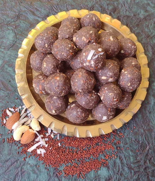 Ragi Coconut Laddu